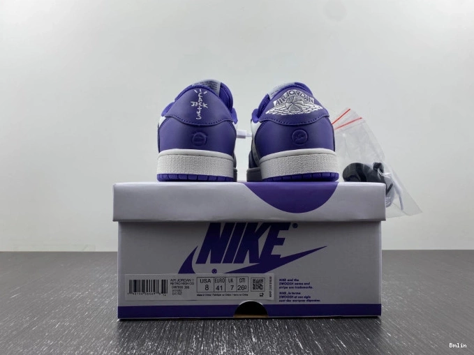 Bmlin TRAVIS 1 OFF-WHITE DM7890-386 X AIR CUSTOM SCOTT X JORDAN 0815